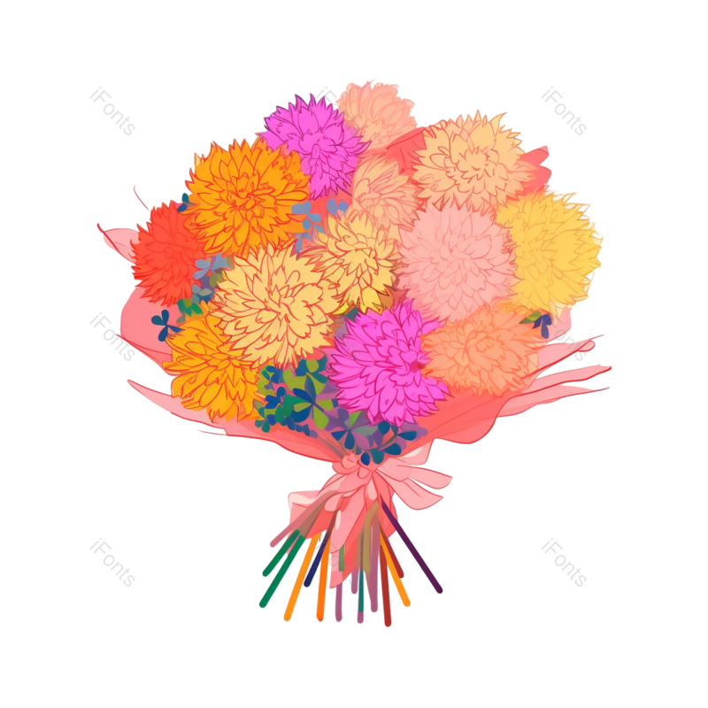 母亲节图片,蜜蜂元素,玫瑰花PNG,玫瑰免抠素材